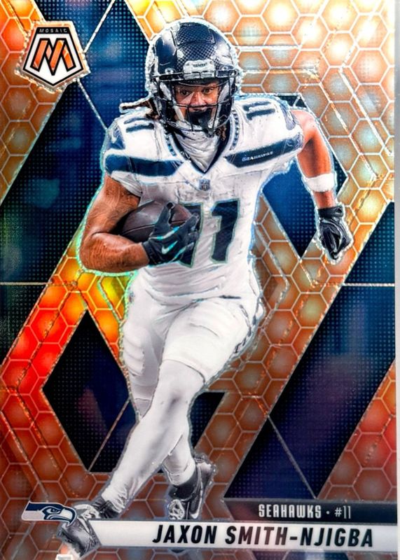 Jaxon Smith-Njigba 2025 Mosaic #229 Honeycomb /(SSP) Price Guide