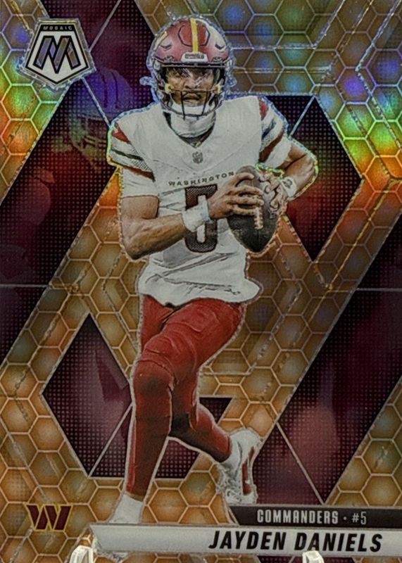 Jayden Daniels 2025 Mosaic #232 Honeycomb /(SSP) Price Guide