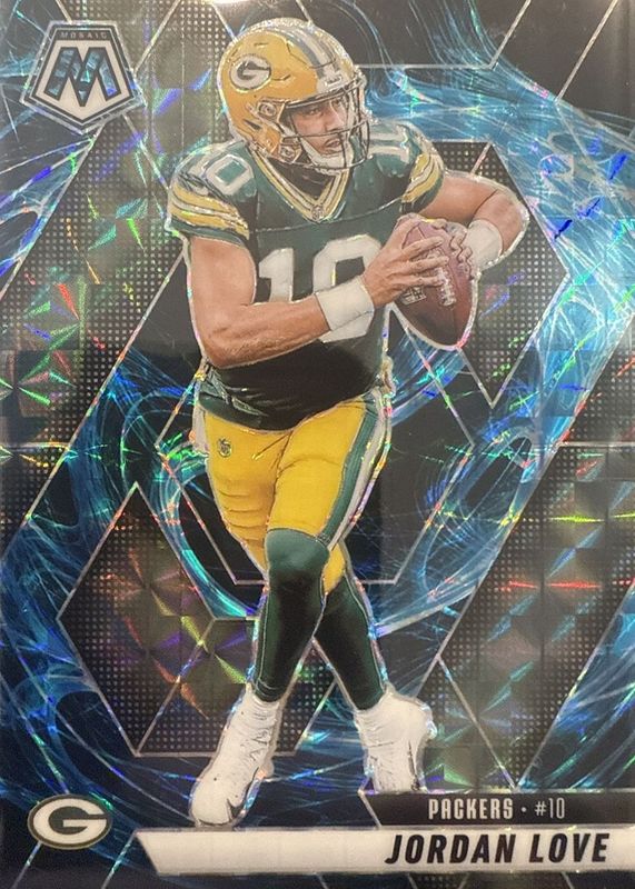 Jordan Love 2025 Mosaic #30 Genesis /(SSP) RAW