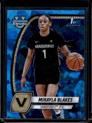 2024 Bowman Chrome University Sapphire Edition #55 Base