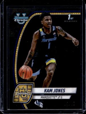 2024 Bowman Chrome University Sapphire Edition #39 Black Refractor /10