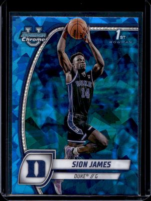 2024 Bowman Chrome University Sapphire Edition #63 Base