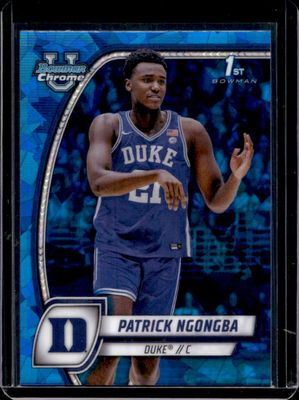 2024 Bowman Chrome University Sapphire Edition #58 Base