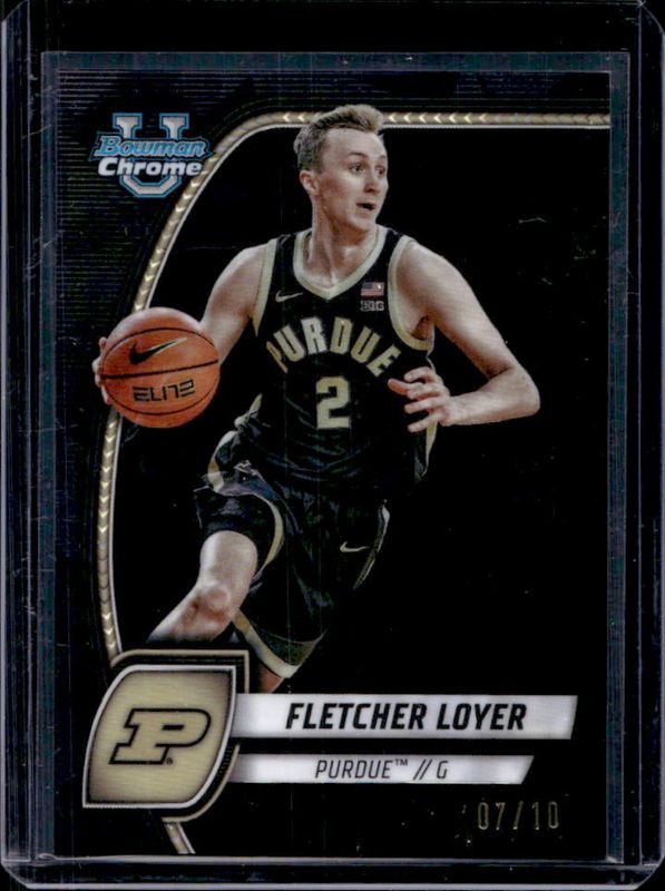 2024 Bowman Chrome University Sapphire Edition #97 Black Refractor /10