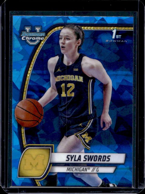 2024 Bowman Chrome University Sapphire Edition #65 Base