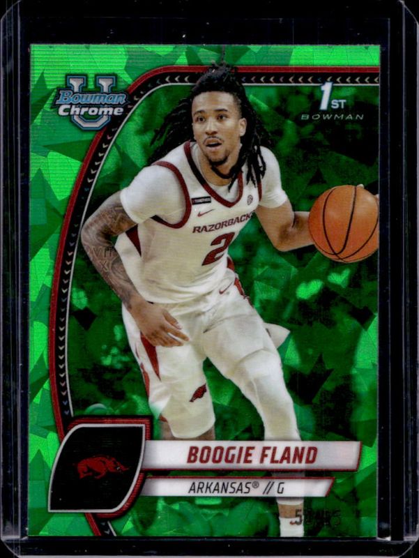 2024 Bowman Chrome University Sapphire Edition #11 Green Refractor /65