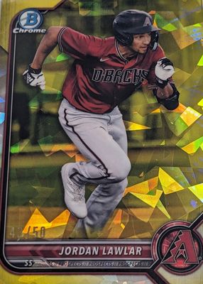 2022 Bowman Chrome Sapphire Edition #BCP-235 Prospects - Yellow /50