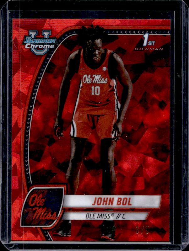 2024 Bowman Chrome University Sapphire Edition #31 Red Refractor /5