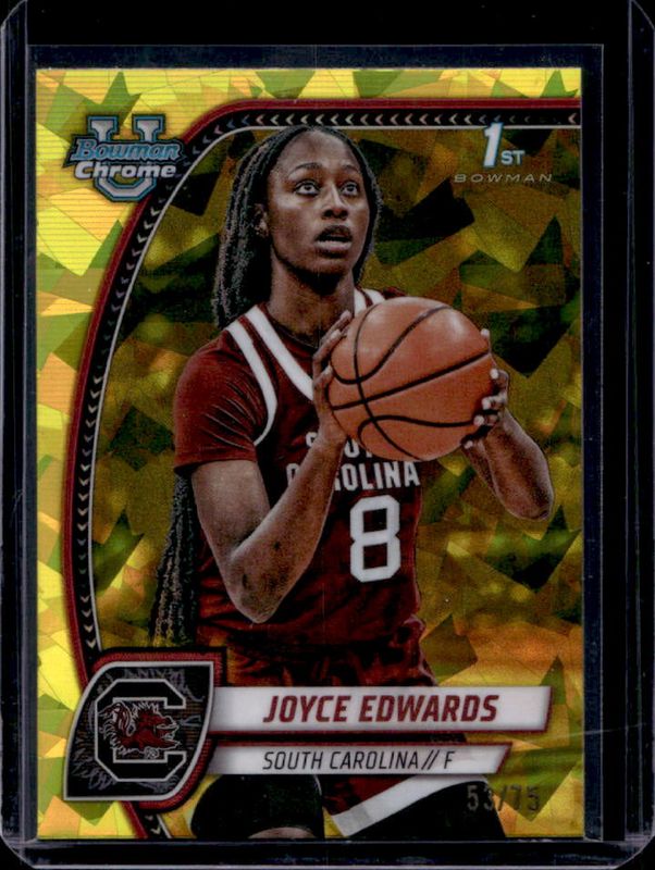 2024 Bowman Chrome University Sapphire Edition #36 Yellow Refractor /75