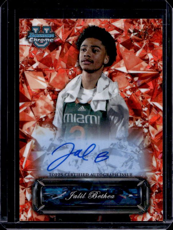 2024 Bowman Chrome University Sapphire Edition #SSA-JB Sapphire Selections Autographs - Orange Refractor /25
