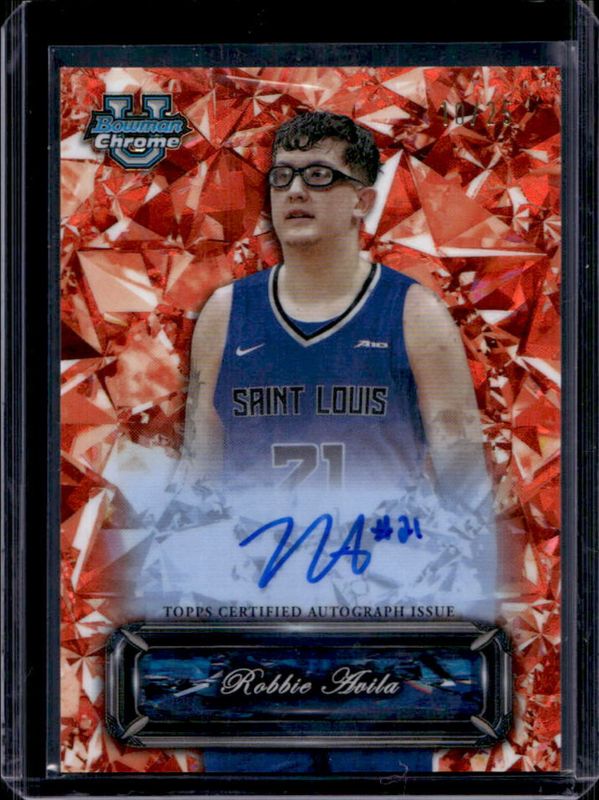 2024 Bowman Chrome University Sapphire Edition #SSA-RA Sapphire Selections Autographs - Orange Refractor /25