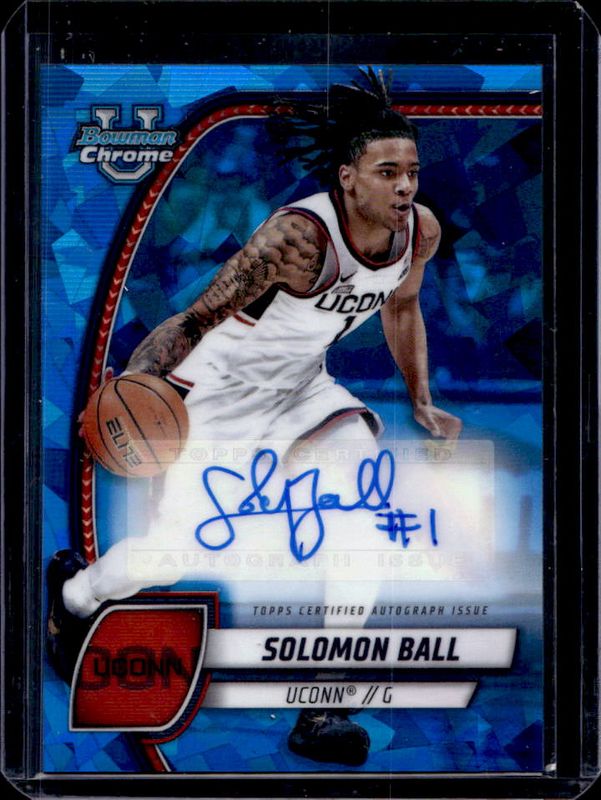 2024 Bowman Chrome University Sapphire Edition #87 Prospect Autographs