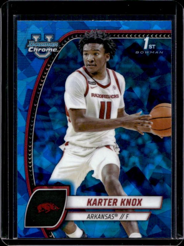 2024 Bowman Chrome University Sapphire Edition #41 Base