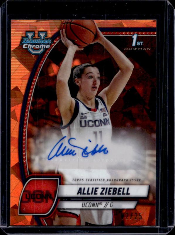 2024 Bowman Chrome University Sapphire Edition #5 Prospect Autographs - Orange Refractor /25