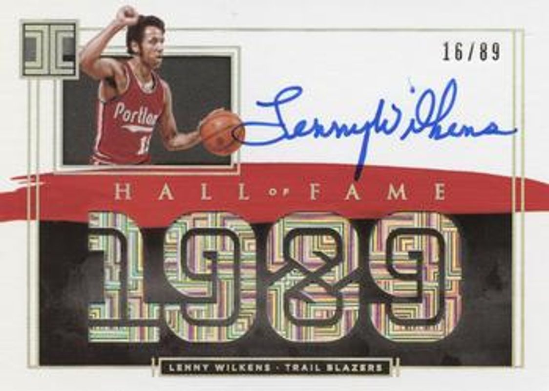 2020 Impeccable #IH-LWL Impeccable Hall of Fame Autographs /8