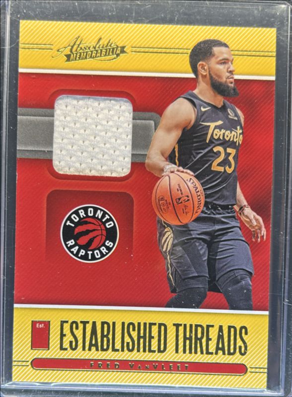 2020 Absolute Memorabilia #ET-VAN Established Threads Level 1