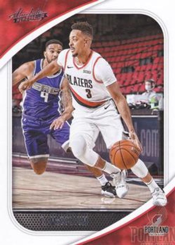 CJ McCollum 2020 Absolute Memorabilia #83 Retail RAW