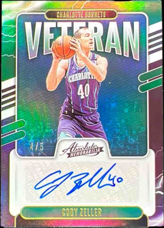 2020 Absolute Memorabilia #VA-CZE Veteran Autographs Level 4 /5