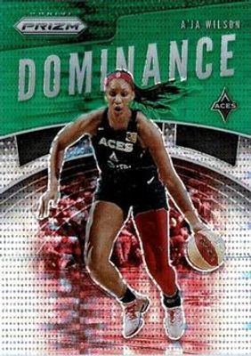 2020 Prizm WNBA #12 Dominance - Green Pulsar /25