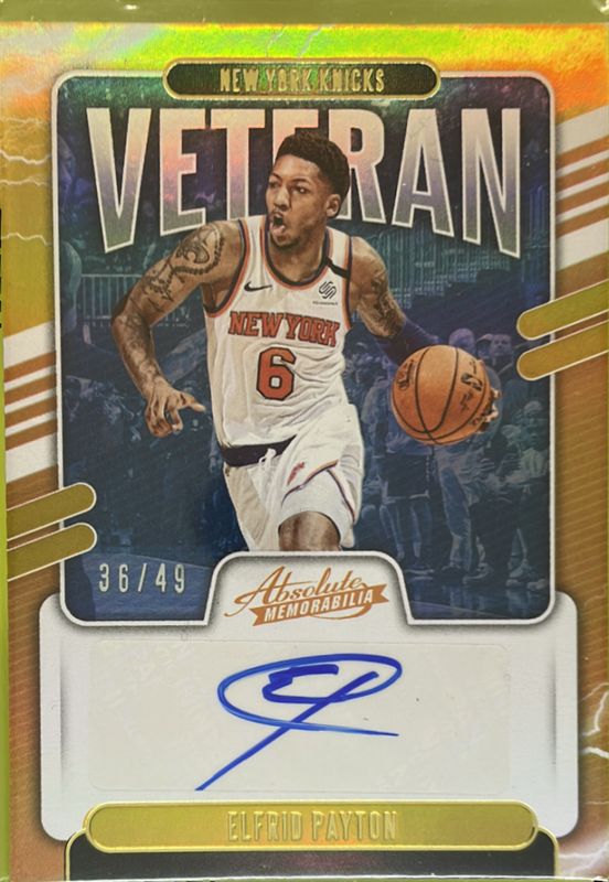 2020 Absolute Memorabilia #VA-ELF Veteran Autographs Level 1 /49