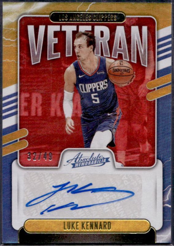 2020 Absolute Memorabilia #VA-LKE Veteran Autographs Level 1 /49