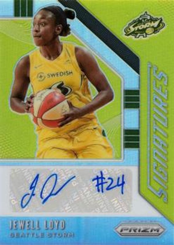 2020 Prizm WNBA #SG-JWL Signatures - Silver