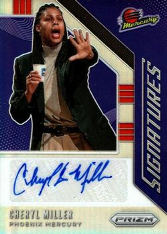 2020 Prizm WNBA #SG-CML Signatures - Silver