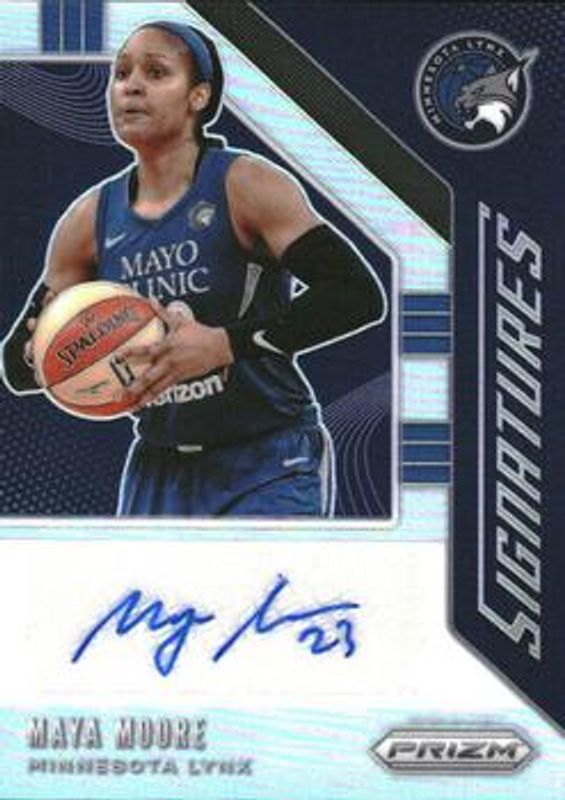 2020 Prizm WNBA #SG-MMR Signatures - Silver