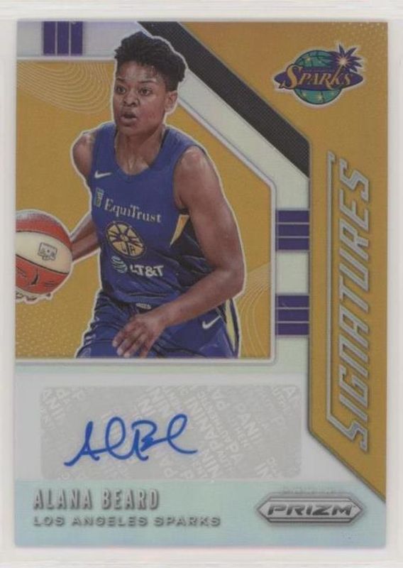 2020 Prizm WNBA #SG-ABD Signatures - Silver