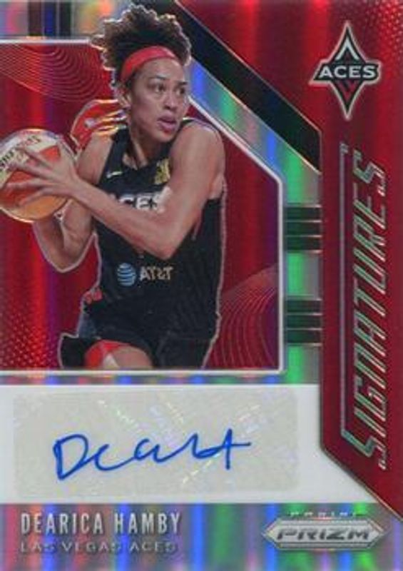 2020 Prizm WNBA #SG-DHM Signatures - Silver
