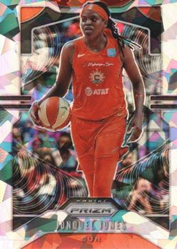 Jonquel Jones 2020 Prizm WNBA #37 Ice RAW