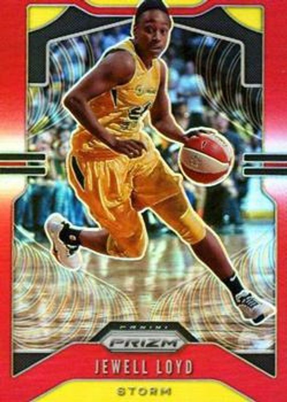 Jewell Loyd 2020 Prizm WNBA #27 Red /275 RAW