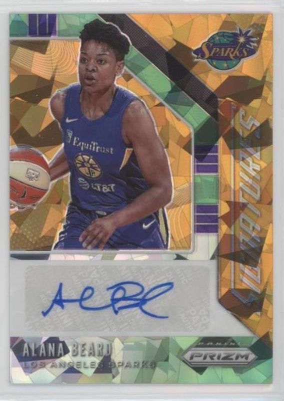 2020 Prizm WNBA #SG-ABD Signatures - Green Ice