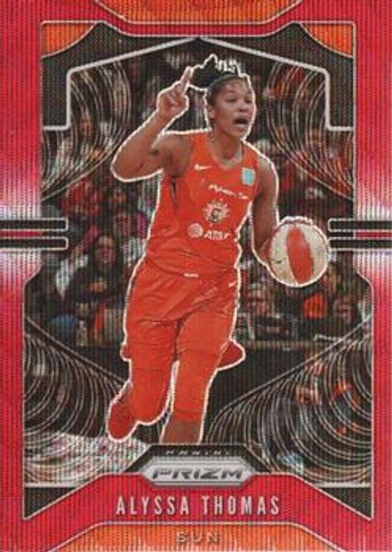 Alyssa Thomas 2020 Prizm WNBA #78 Ruby Wave RAW