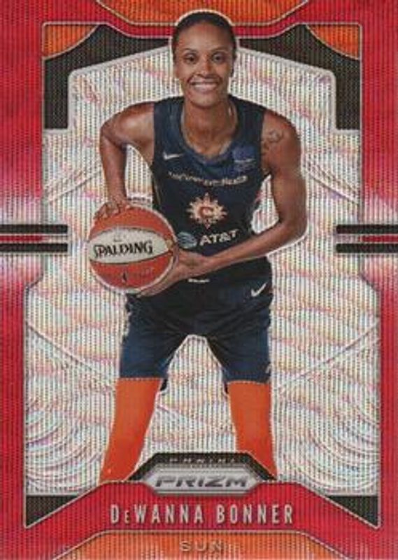 DeWanna Bonner 2020 Prizm WNBA #64 Ruby Wave RAW