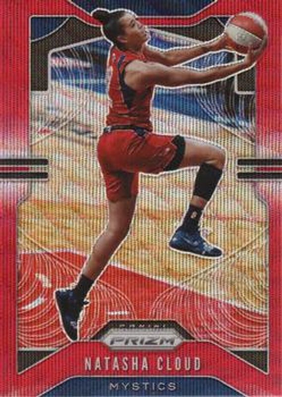 Natasha Cloud 2020 Prizm WNBA #21 Ruby Wave RAW