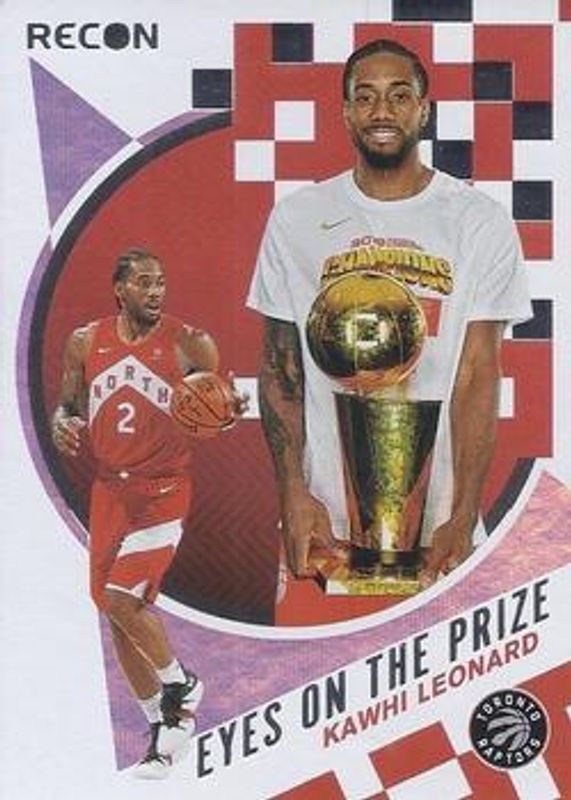 Kawhi Leonard 2020 Recon #2 Eyes on the Prize RAW