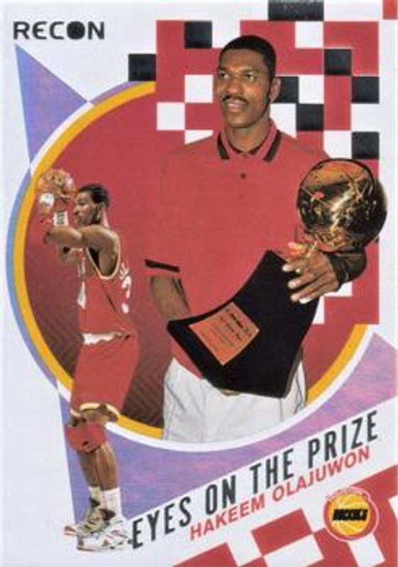 Hakeem Olajuwon 2020 Recon #17 Eyes on the Prize RAW