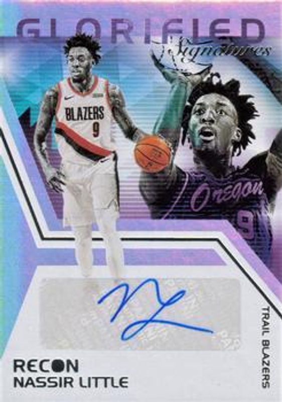 Nassir Little 2020 Recon #GS-NSL Glorified Signatures RAW