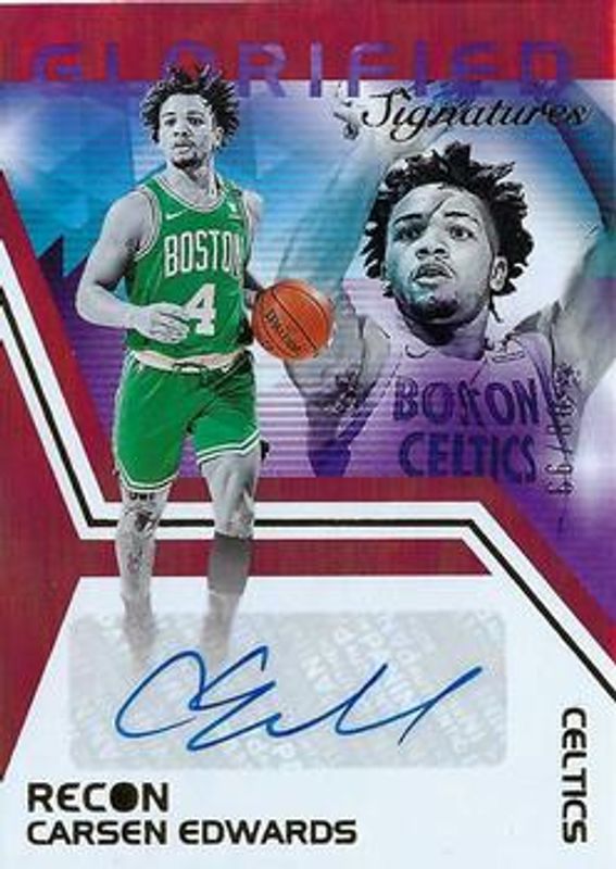 2020 Recon #GS-CEW Glorified Signatures - Red /99