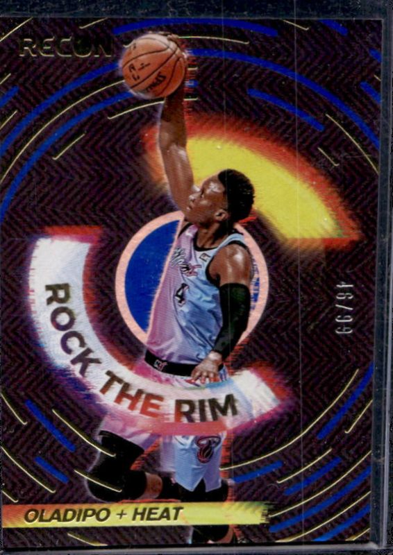 Victor Oladipo 2020 Recon #12 Rock the Rim - Blue /99 RAW