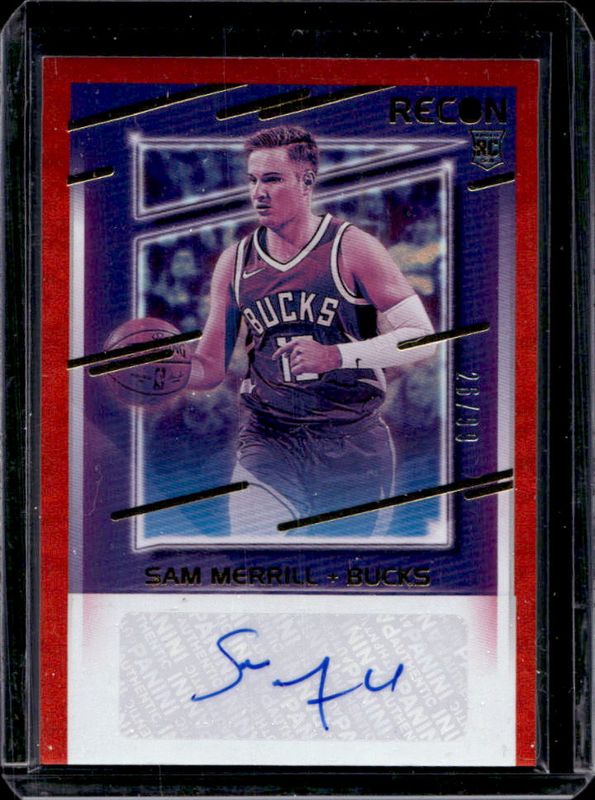 2020 Recon #RRS-SAM Rookie Recon Signatures - Red /49