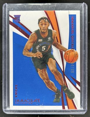 2020 Immaculate #66 Red /49