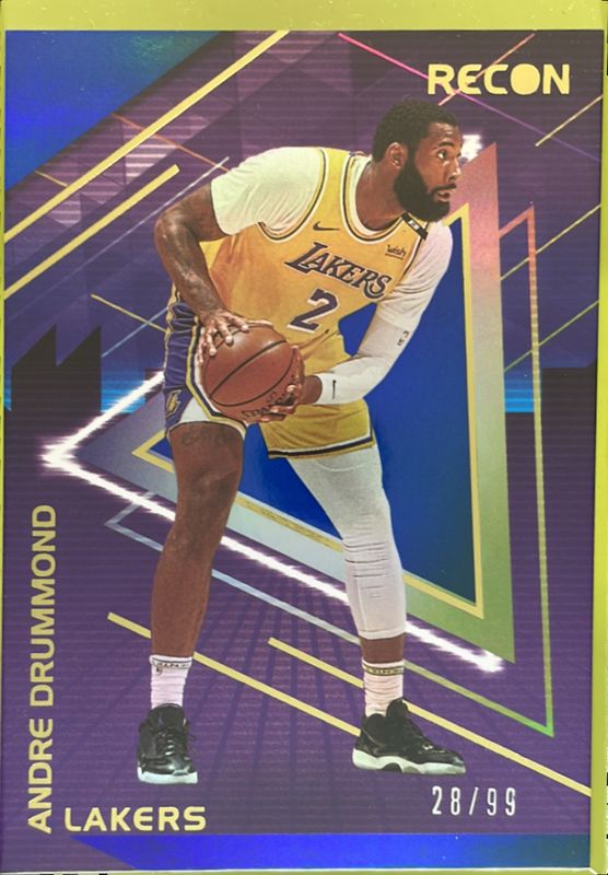 Andre Drummond 2020 Recon #70 Blue /99 RAW