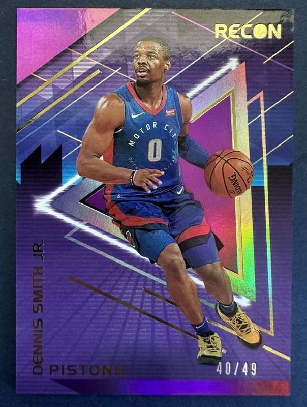 Dennis Smith Jr. 2020 Recon #33 Purple /49 RAW