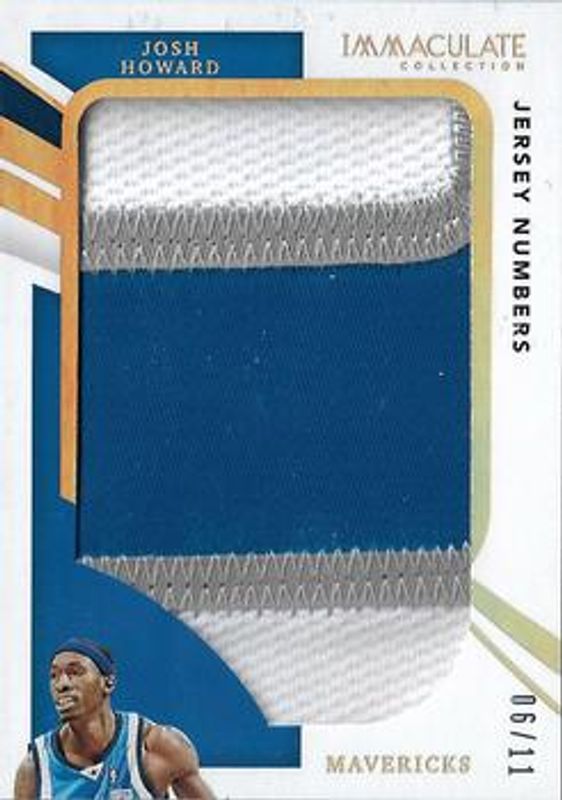 2020 Immaculate #JP-JHW Jumbo Patches - Jersey Number /2
