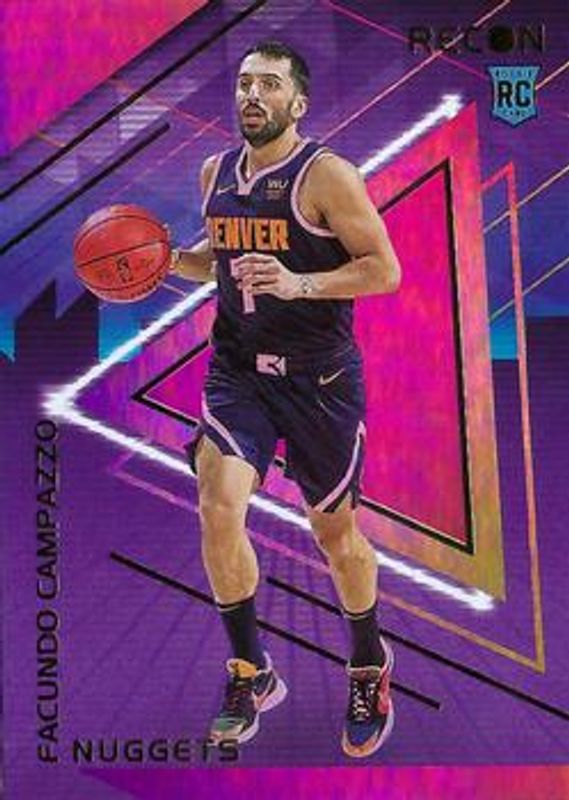 Facundo Campazzo 2020 Recon #157 Pink Rookie RAW
