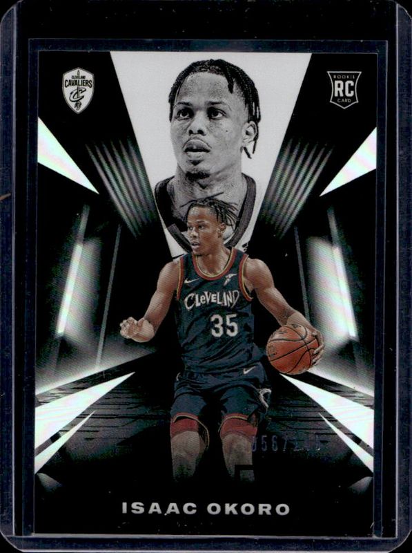 Isaac Okoro 2020 Black #73 Base /149 Rookie RAW