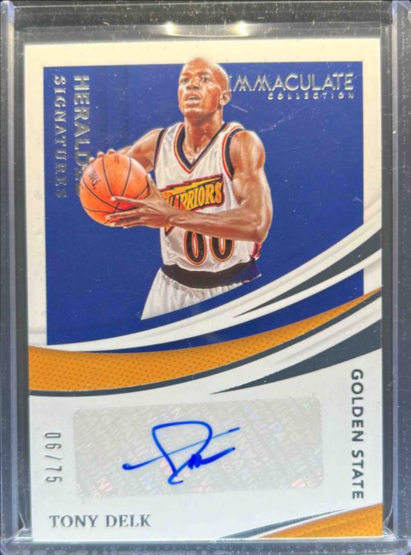 2020 Immaculate #HS-TDL Heralded Signatures /75