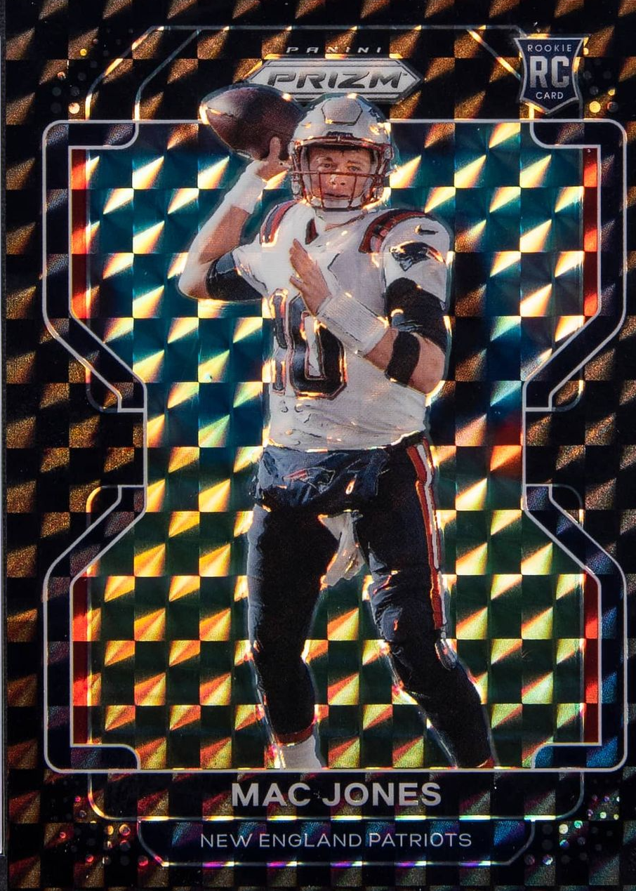 NFLカードl Universe PMG他 Mac Jones NFL Amazon.com: 2021 Panini Donruss Football #255 Mac Jones